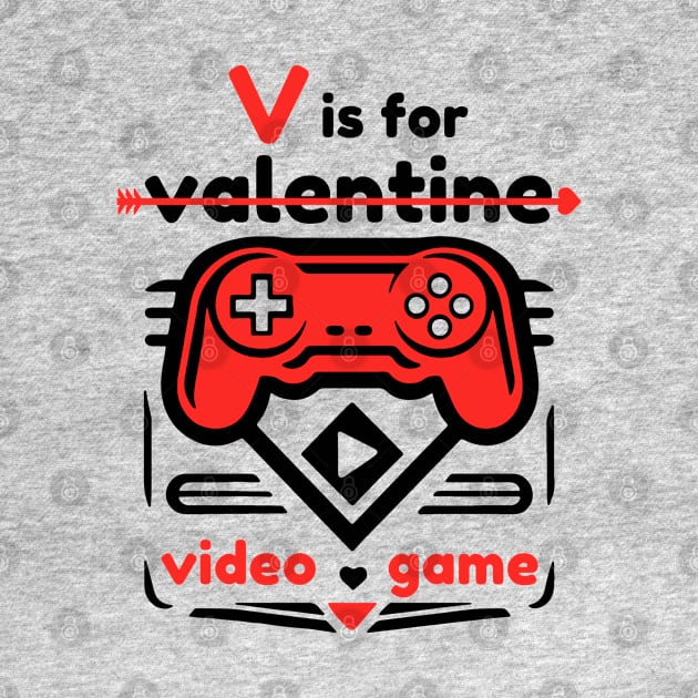 V Is For Video Game by Etopix